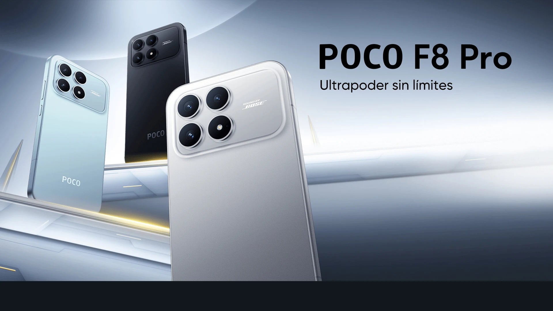 Global Version POCO F8 Pro 5G Smartphone Snapdragon® 8 Elite 6.59" Eye-care AMOLED display 6210mAh 100W HyperCharge IP68 NFC