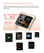 Smartphone 5G Cubot X100, Android 15, Dimensity 7025, 6nm, 2.5GHz,6.88-inch Screen,16GB(8+8),256GB, 64MP Camera, 5100mAh Battery