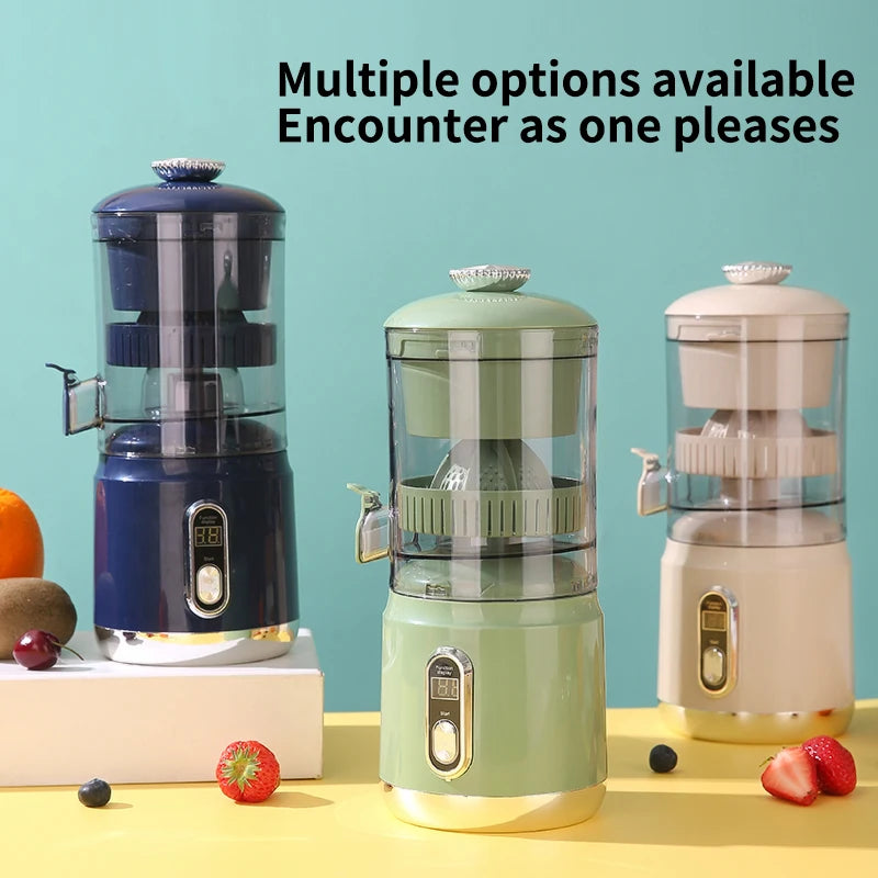 Electric Orange Juicer Portable Citrus Fruit Juice Extractor Pulp Separation Squeezer Machine USB Charge 600ml Smoothie Blender Secondary image