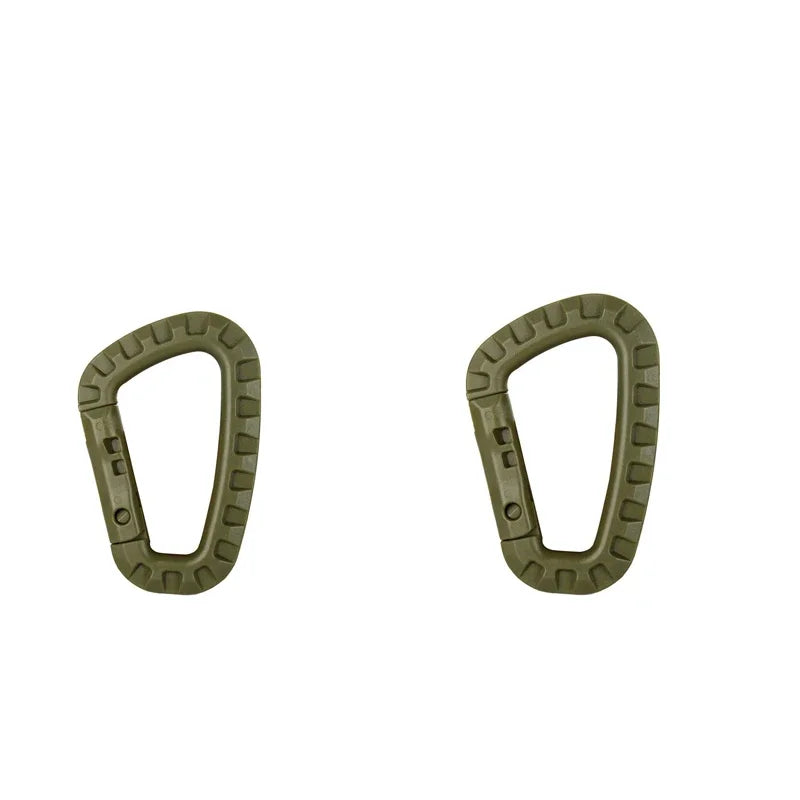 Tactical Carabiner Carabina Karabiner Clip Plastic Cadet Hiking Camping