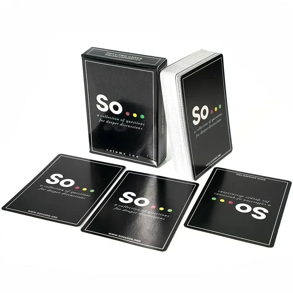 Cards Board Game Conversation Starter Questions Card Game for Adults & Families Couple Bedroom Excited Deck For Party Playing