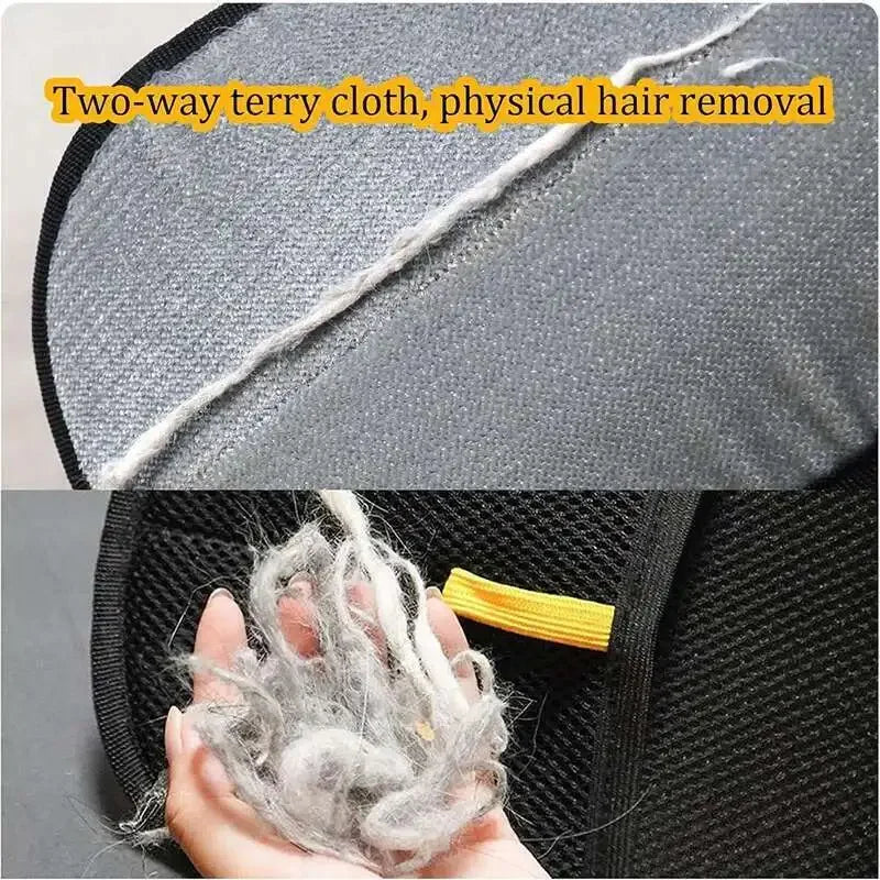 Pet Hair Cleaning Removal Gloves Pet Double-sided Grooming Glove Reusable Tool Sofa Carpets Cat Dog Hair Cleaning Tools 1~4pcs