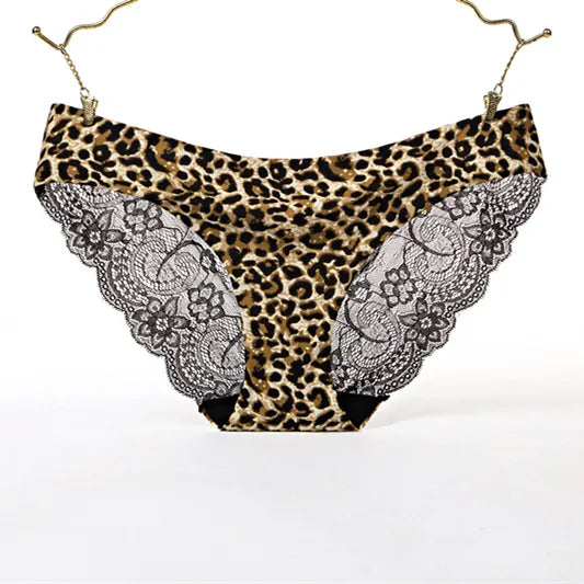 Woman Lace Panties Sexy Transparent Panty Low-Rise Cotton crotch Briefs Plus Size Ladies Underwear Intimates New Hot Sale