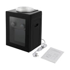 Compact Electric Water Cooler Fast Heating Hot Cold Desktop Dispenser with Removable Basin for Home Office Bedroom Use