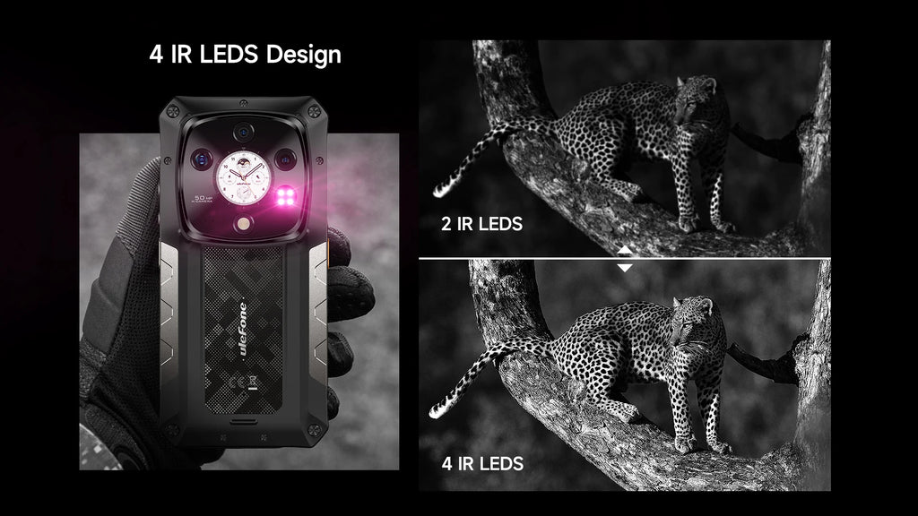 Ulefone Armor 28 Pro 5G AI Rugged Phone 6.67”AMOLED 64MP Smartphone 120W MTK Dimensity 7300 10600mAh 512GB ROM Mobile phone