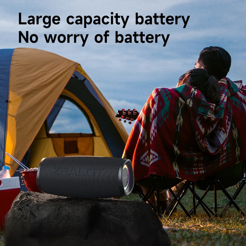 ZEALOT-S56 Bluetooth Speaker 40W Output Power Bluetooth Speaker with Excellent Bass Performace IPX6 Waterproof camping speaker