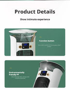Portable Desktop Cold Air Fan USB Mini Home Use Multi-Function Air Conditioner Fan for Personal Cooling