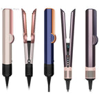 Professional 2 In 1 Hot Air Flat Iron Hair Straightener Dryer With Negative Ions Smooth Frizz-Free Hair Styling Tool