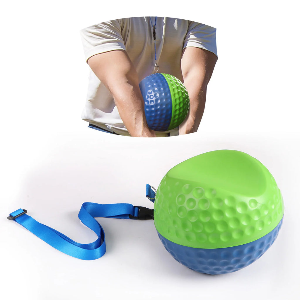 Golf Smart Ball Training Aid with Adjustable Lanyard, Portable Impact Swing Trainer,Posture Correction Aid with 3 Sizes S/M/L