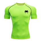 Men Compression Shirt Short Long Sleeve Quick Dry | All Season Workout Top for Gym Running Fitness UV Protection