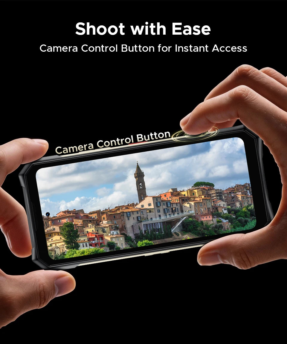 World Premiere DOOGEE S300 Pro Rugged Phone 48GB+512GB Dimensity 8300 6.78" FHD+ 11000mAh Battery 66W 200MP Camera Android 16
