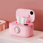 DMWD Household Wipes Heater Wet Towel Dispenser Facial Mask Warmer Electric Baby Tissue Heating Machine 0-55℃ Constant Temp 220V