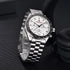 New PAGANI DESIGN Moon Men Watch Retro Luxury Quartz Watches For Men Stainless steel Sport waterproof Chronograph Man+With BOX