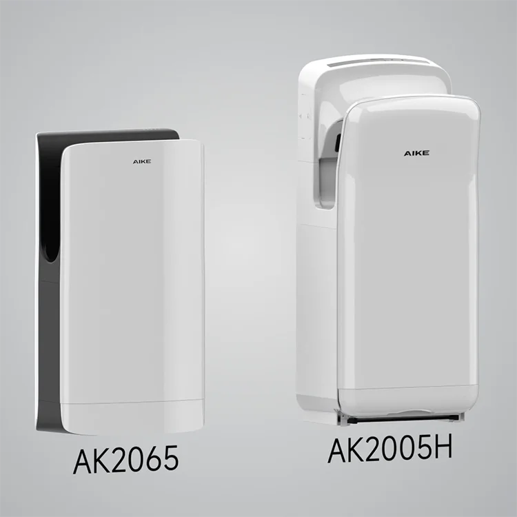 AIKE New Vertical Hand Dryer Slim, HEPA Filtered Jet Hand Dryer for Bathroom,110-220V,Model AK2065