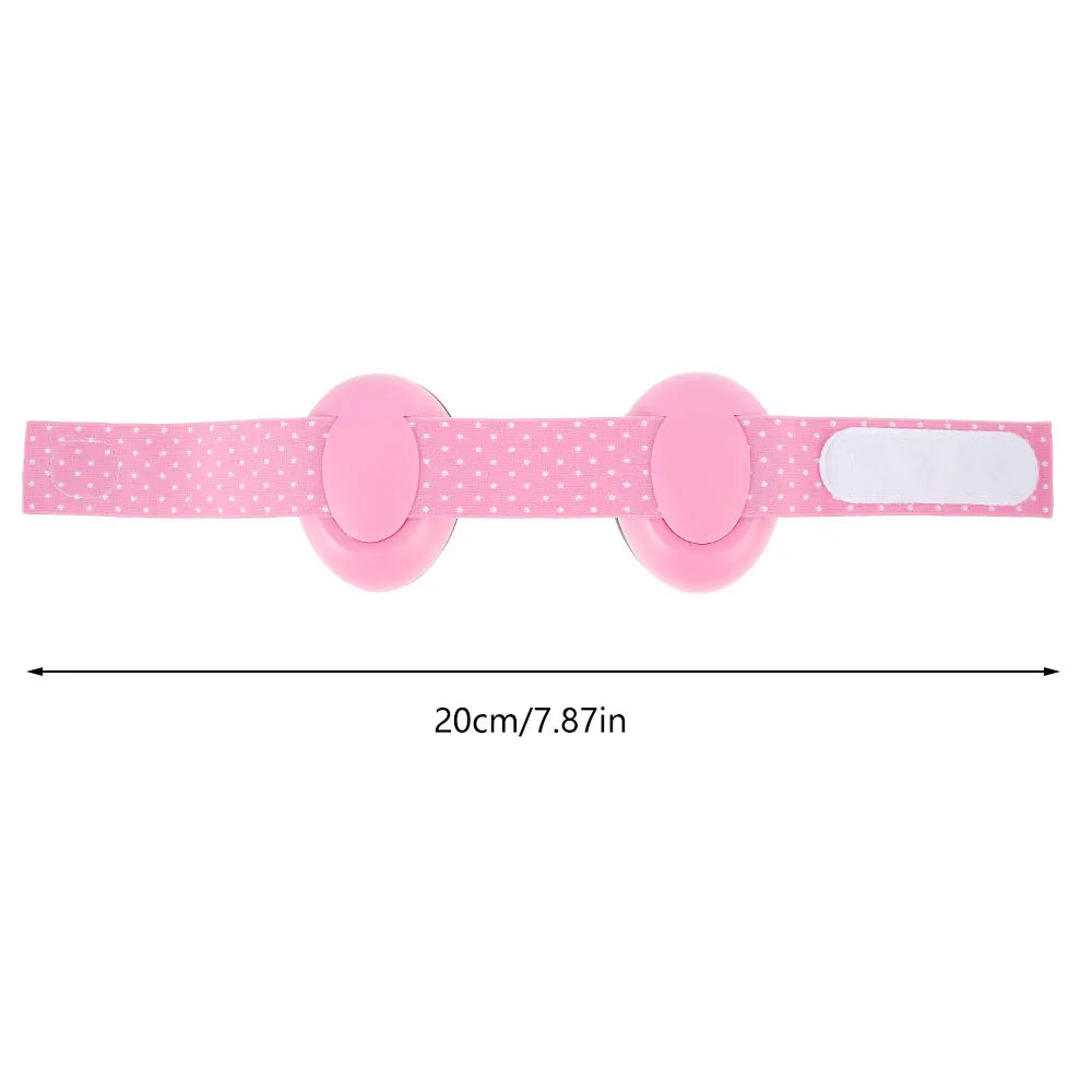 Baby Anti-Noise Earmuffs Sleeping Ear Protector Hearing Security Protection with Elastic Strap Kids Noise Cancelling Headphones Secondary image