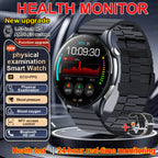 2026 New Smart Watch NFC ECG+PPG Blood oxygen Uric Acid Blood Pressure Sapphire Smartwatch Men For Android iOS Smart watch men