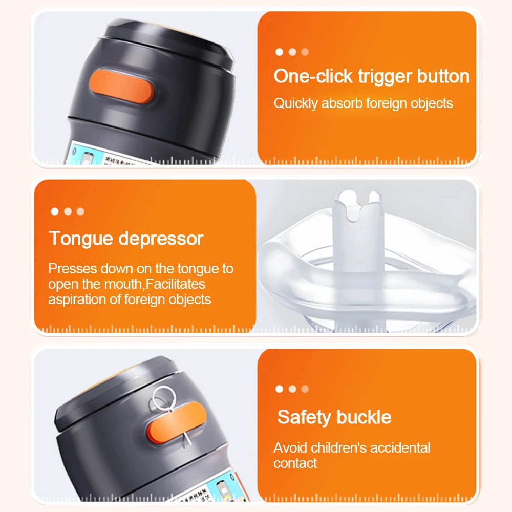 Automatic Choking Rescue Device Travel Home Cpr Choking Emergency Device Adult Children Portable Asphyxia Rescue Machine