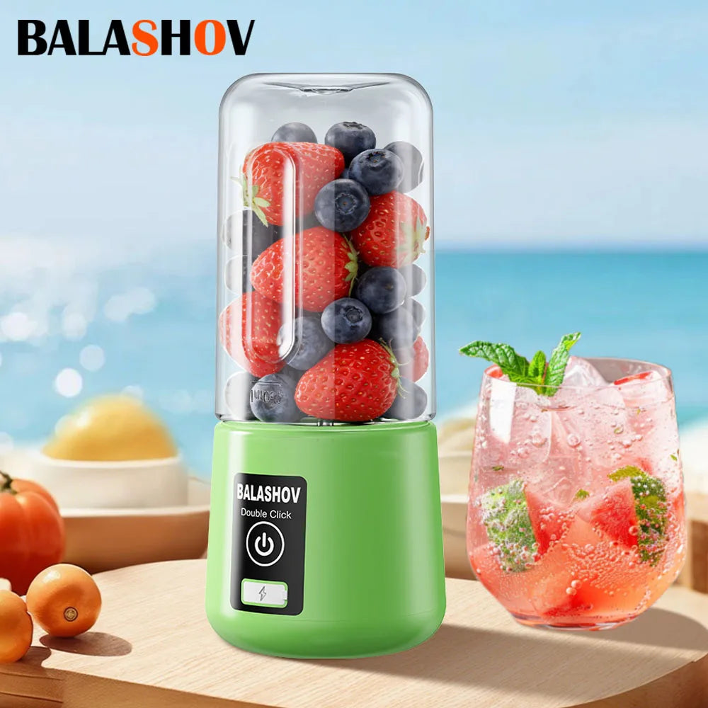 Portable Juicer Blender 450ml Juice Maker USB Rechargeable Lemon Orange Fruit Juicing Cup Electric Juice Machine Travel Juicers Main image