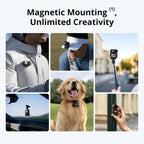 DJI Osmo Nano Bundle Standard 128G / 64GB small Camera Vlog 4K/60fps & 60° Wide FOV All-New 1/1.3 "sense Dual DJI Microphones