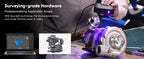3DMakerpro Moose 3D Scanner, Al Visual Tracking, 0.07mm Resolution, 0.03mm Accuracy, Blue LED Light Source, 24-bit Color Camera, 10fps Frame Rate, Anti-Shake Lenses, Compatible with Windows/MacOS - Premium Version, Marker Fre
