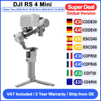 DJI RS 4 Mini Handheld Gimbal Stabilizer For Sony A7/ ZV Camera And Smartphones Intelligent Tracking
