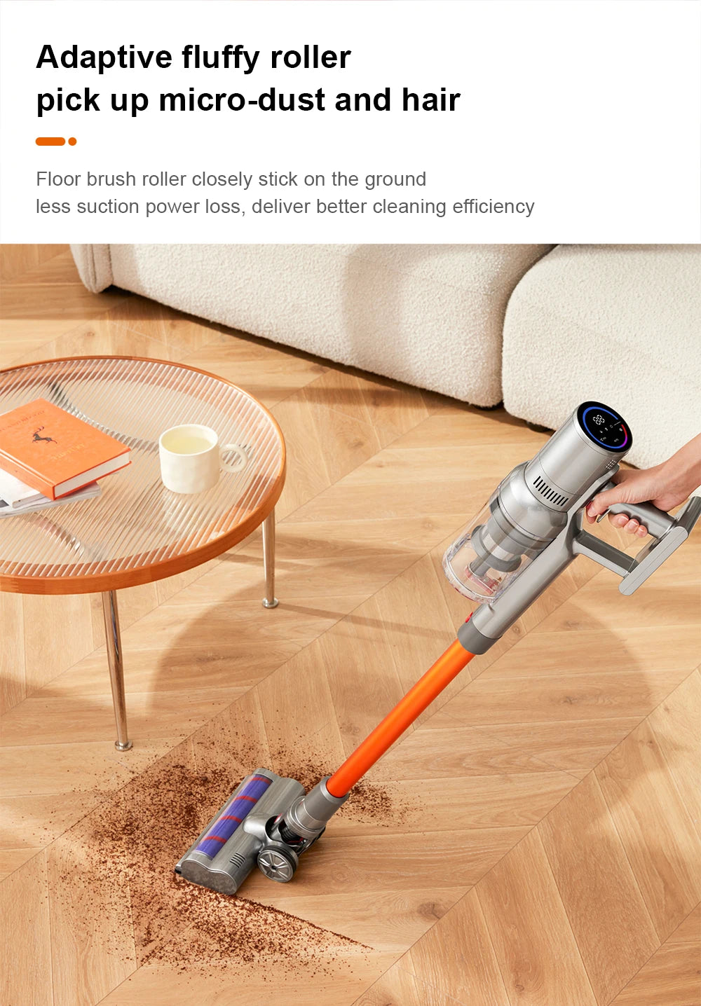 Cordless Handheld Stick Vacuum Cleaner Liectroux i10, Smart Dust Sensing,27KPa, 250W BLDC,Suit for Carpet, Floor, Car & Pet Hair
