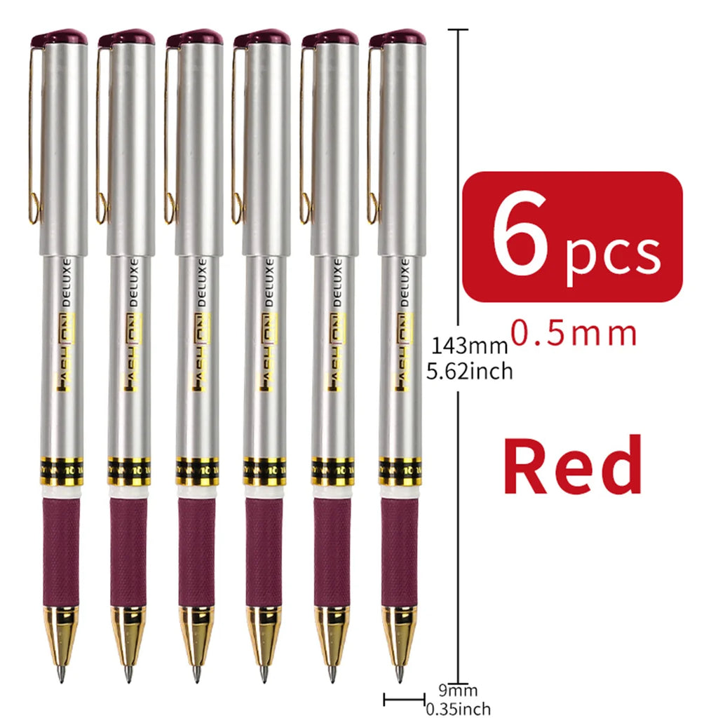 Gel Pen High Capacity Black/Blue Ink 0.5mm Superior Quality Very Good Writing Gel ink Pens Office & School Neutral Pen Supplies