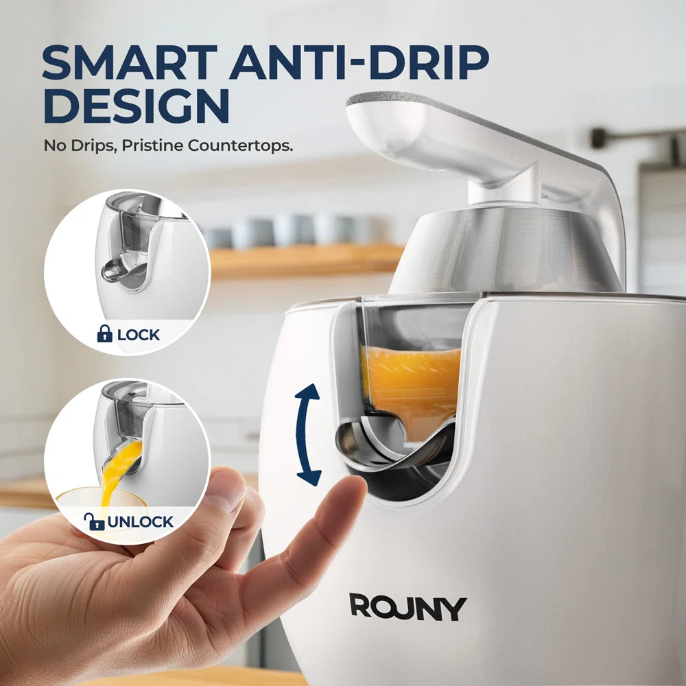 Powerful 850W Electric Citrus Juicer Squeezer, Quiet Orange Juice Extractor Machine Main image