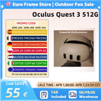 Oculus Quest 3 512G All-IN-ONE Headset With Integrated Head VR headset Motion Sensing Game Console Smart Glasses Quest 3 512g
