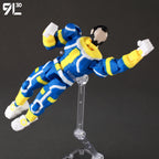 9L3D Superhero Team Invincible Boy Heroes Action Figure Lucky13 Dummy13 Multi-Colored T13 Multi-Jointed Collectible Toys Titan13