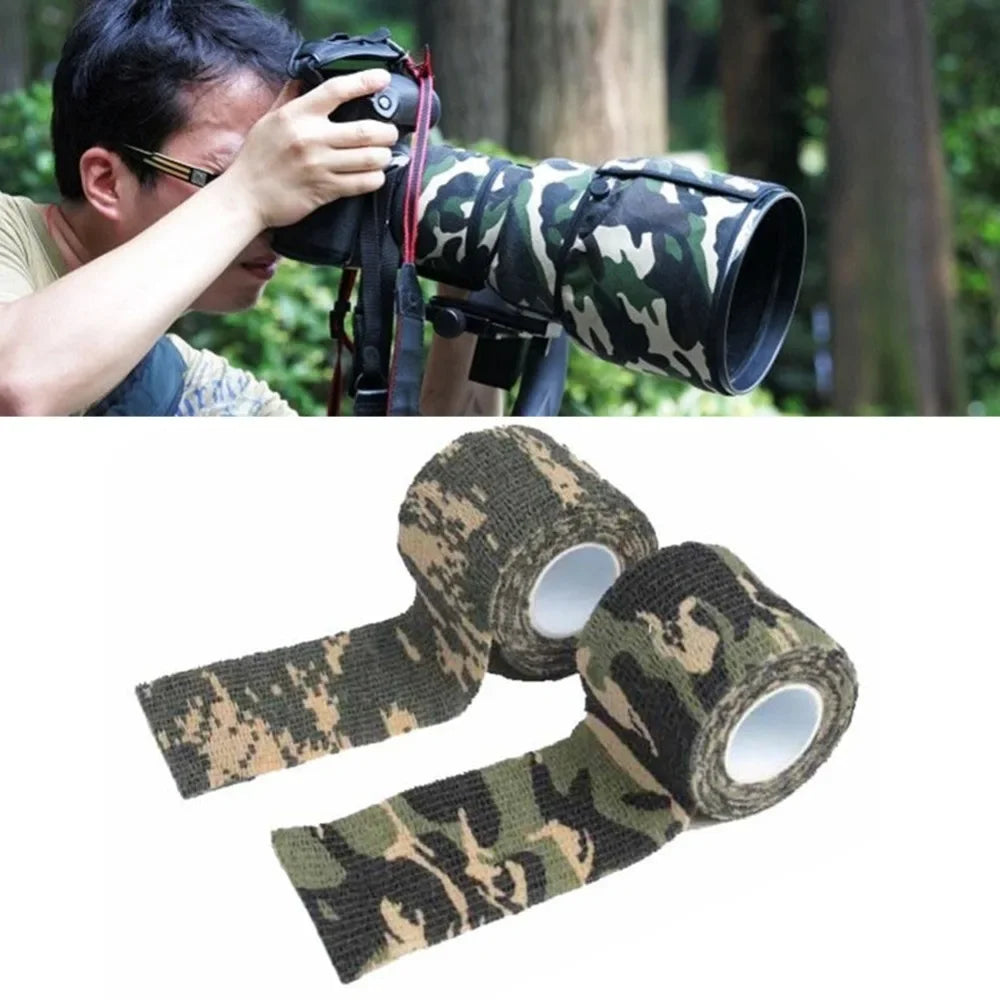 Hunting Camouflage Tape Durable Pistol Firearm Gun Accessories Hunt weapons Stickers Tapes for Gun Waterproof Camping Wrap
