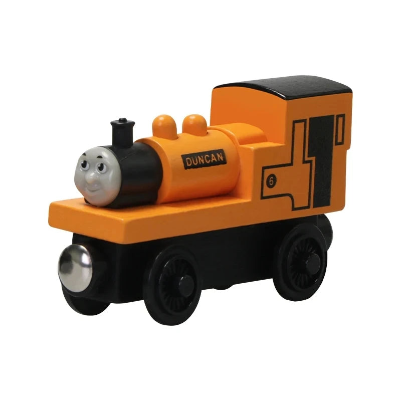 Thomas and Friends Wooden Trains Thomas Edward Percy Gorden Handel Molley Model Toy Magnetic Rail Train Toys for Boys Kids Gifts