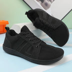 FANCYLEE Classic Women's GAT Barefoot Sneakers Retro Suede Minimalist Walking Shoes Wide Fit Zero Drop Casual Shoes Size 36-41