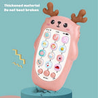 Baby Phone Toys Bilingual Telephone Teether Music Voice Toy Early Educational Learning Machine Electronic Children Gift Baby Toy