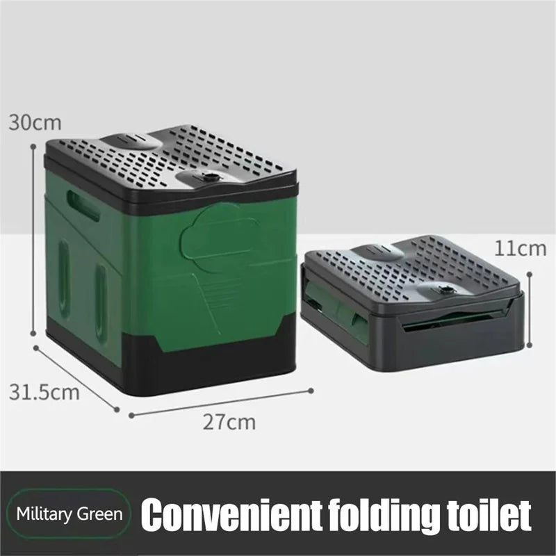 Equipment Portable Car Folding Toilet Toilet Camping Emergency Artifact Car Travel Outdoor Mobile Toilet Camping multitool