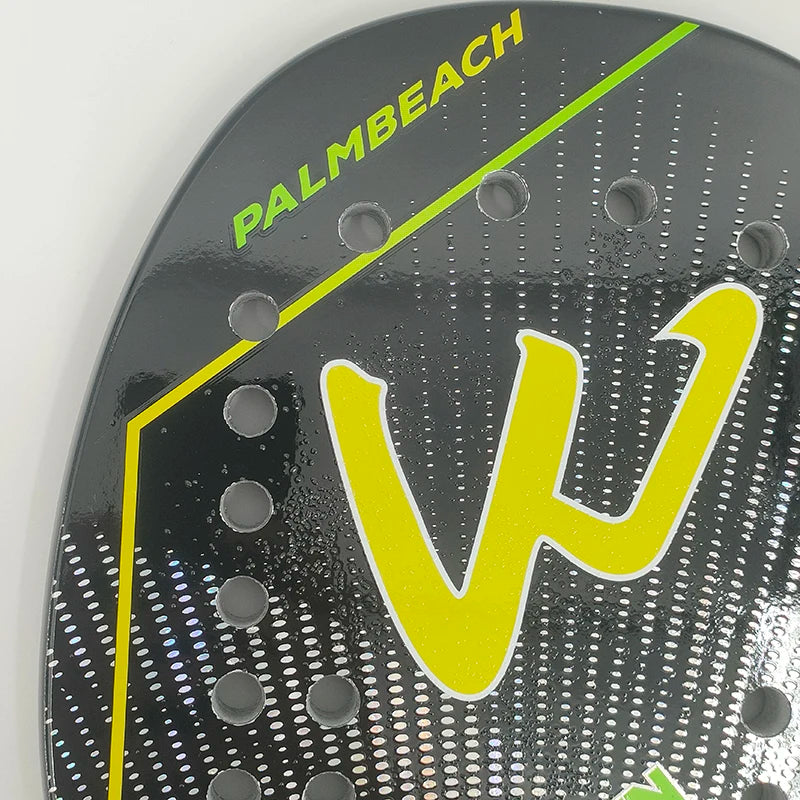 Camewin 3K Beach Tennis Racket Full Carbon Fiber Rough Surface Outdoor Sports Racket For Men Women Adult Tennis Racket The New