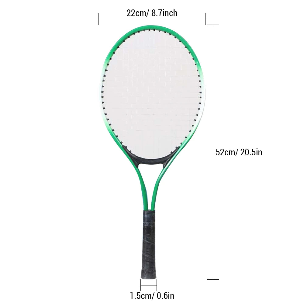 Kids Tennis Rackets with Tennis Ball Tennis Trainer for Children Beginners Light Weight Tennis Racquet