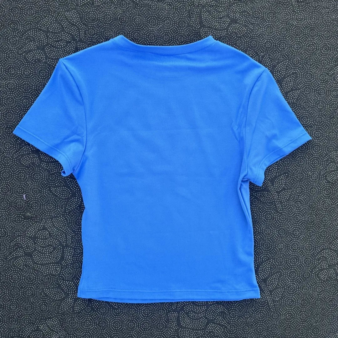 2026 NEW Short Sleeve Seamless Yoga Top Fitness Set Women Workout Running Sports Shorts Gym Suit Secondary image