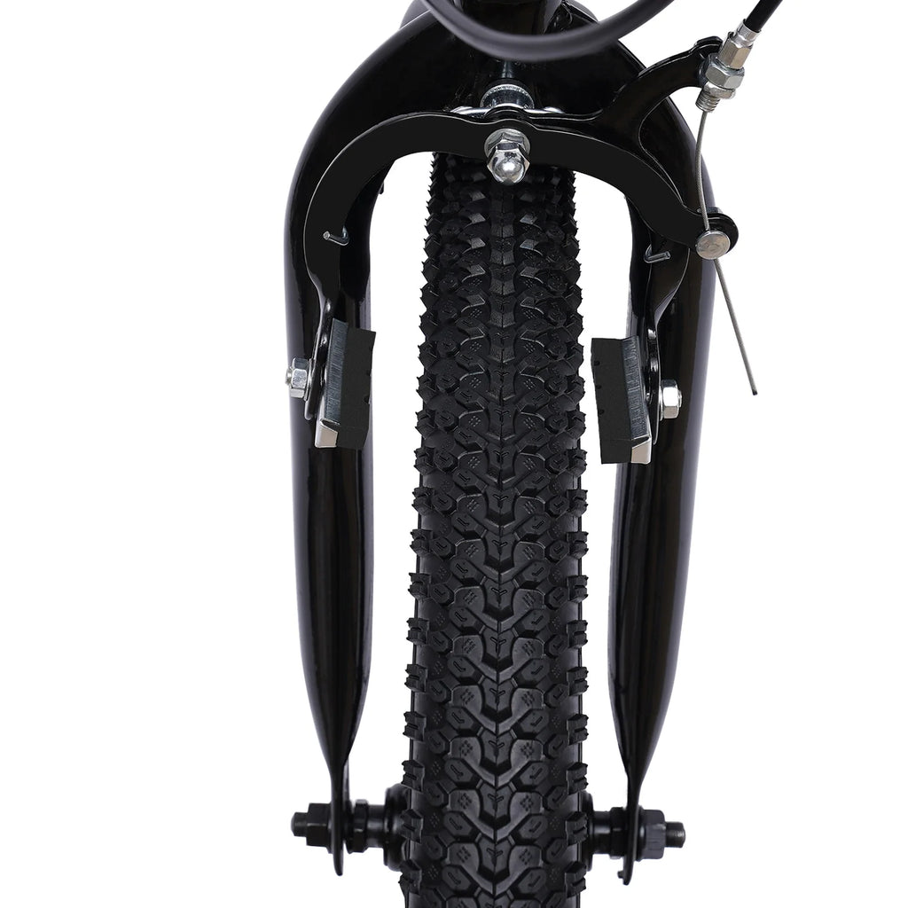 20 Inch Mountain Bike 7 Speed Gears, Adjustable Seat Kids' Bike with Mudguards Kettle Holder Kettle for Boys Girls 8-13 years