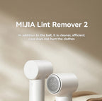 Xiaomi Mijia Lint Remover 2 Portable Electric Clothes Fuzz Pellet Trimmer Rechargeable Clothes Sweater Shaver 180-Minute Working