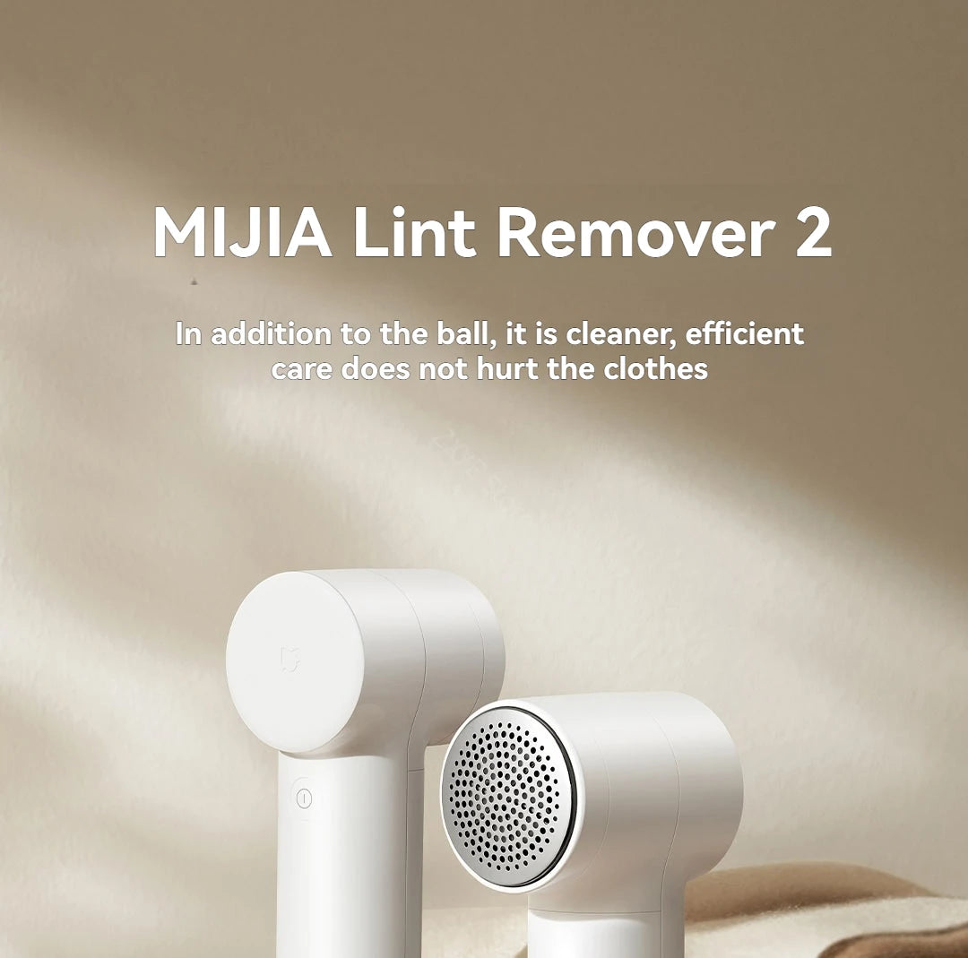 Xiaomi Mijia Lint Remover 2 Portable Electric Clothes Fuzz Pellet Trimmer Rechargeable Clothes Sweater Shaver 180-Minute Working