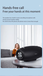 ZEALOT S67 Portable Bluetooth loudspeaker with Shoulder belt Outdoor Waterproof Stereo Sound Strong Bass 40H Playback