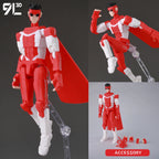 9L3D Printed Deadpool Wolverine Batman Spider-Man Venom Action Figures Dummy13 Lucky13 T13  Anime Model Toys Collectors Gifts