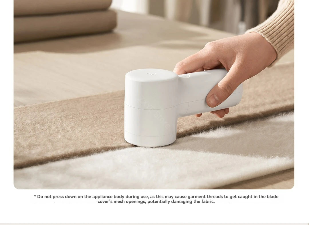 Xiaomi Mijia Lint Remover 2 Portable Electric Clothes Fuzz Pellet Trimmer Rechargeable Clothes Sweater Shaver 180-Minute Working