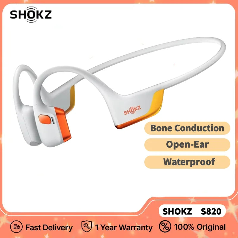Original SHOKZ OpenRun Pro 2 S820 S821mini Bluetooth Earphones IP55 Waterproof Bone Conduction Headphones Music Sports Earbuds Main image