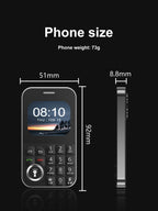 SERVO V9 Small Mobile Phone 2.01inch 2 SIM Cards Magic Voice FM Radio Torch Speed Dial 2G GSM Mini Keyboard Mobile Phone MP3 MP4