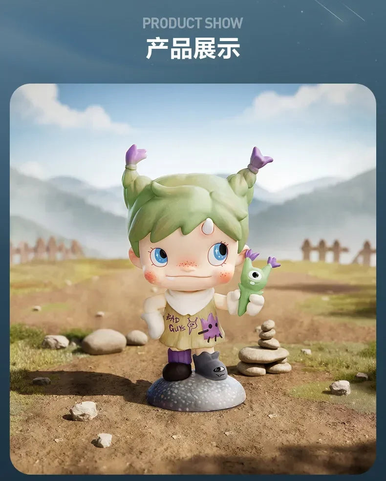 POP MART POLAR Monster Village Series Blind Box - Cute Anime Figure Ornaments Mystery Gift Doll - Original Toys for Collectors