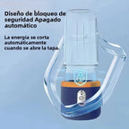 Portable Blender Bottle Electric 6 Blades Multifunction Juice Blender Fresh Juice Smoothie Blender Ice CrushCup Food Processor