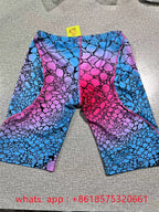 Zootekoi Men Swimwear Training Swim Shorts Beach Trunks Swimming Pants Swimsuit Jammer Summer Sports Surf Pantalones Shorts 2024