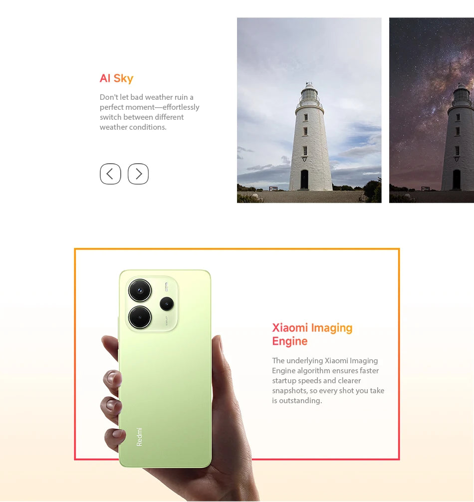 Global Version Redmi Note 14 4G smartphone MediaTek Helio G99-Ultra NFC 108MP Camera 6.67 ''AMOLED Screen 5500mAh Battery